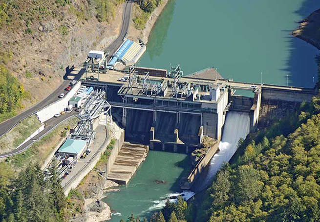 Cowlitz Falls Dam Collector Project