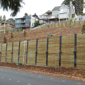 engineering a soldier pile wall