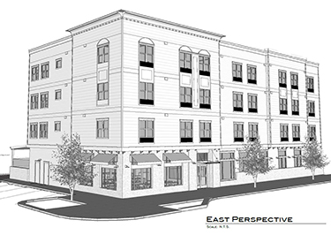 Port Townsend hotel rendering